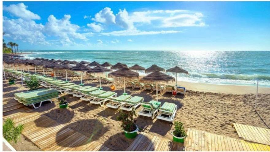 شقة Precioso Apartamento Frente Al Mar Benalbeach بينالماذينا المظهر الخارجي الصورة